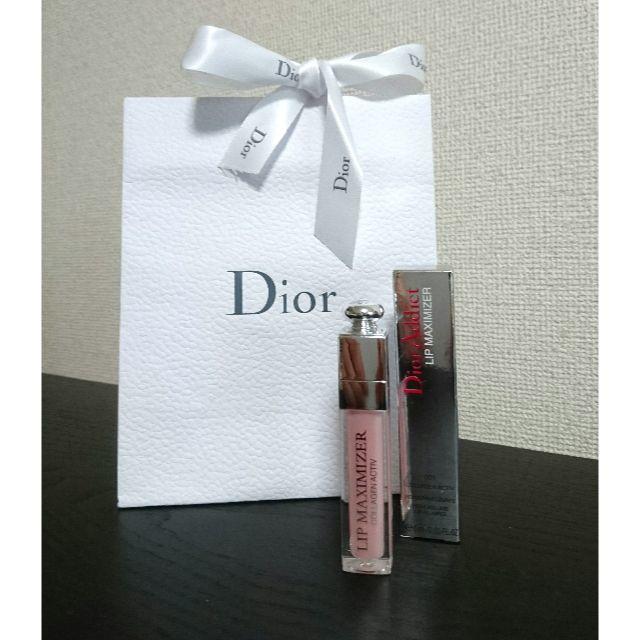 Dior(ディオール)のDiorAddict／ディオールアディクトリップマキシマイザー　箱・袋・リボン付 コスメ/美容のベースメイク/化粧品(リップグロス)の商品写真