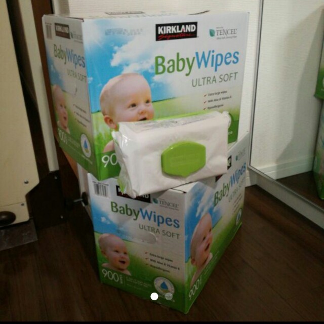 コストコ(コストコ)のコストコ BabyWipes おしりふき【1ケース】 キッズ/ベビー/マタニティのおむつ/トイレ用品(ベビーおしりふき)の商品写真