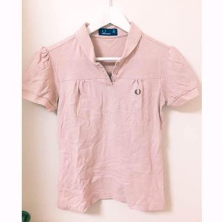 フレッドペリー(FRED PERRY)のポロシャツ ピンク 美品(ポロシャツ)