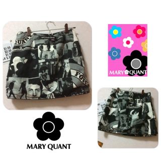 マリークワント(MARY QUANT)のマリークワント UKポップカルチャー 巻きスカート(ミニスカート)