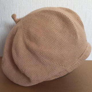 ウィゴー(WEGO)のSEMO 春夏コットンニットベレー帽 (ハンチング/ベレー帽)