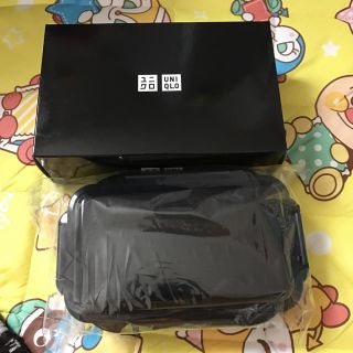 ユニクロ(UNIQLO)のユニクロ お弁当箱 黒(弁当用品)