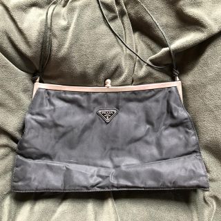 プラダ(PRADA)のPRADA がま口ハンドバッグ(ハンドバッグ)