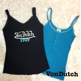 ボンダッチ(Von Dutch)の新品！リブレース♡お得な2点セット♫✧(タンクトップ)