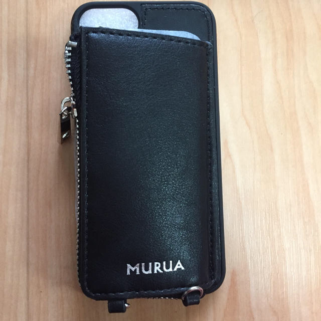 MURUA(ムルーア)の【Aki様専用】ムルーア コインケース付き iPhoneケース スマホ/家電/カメラのスマホアクセサリー(iPhoneケース)の商品写真