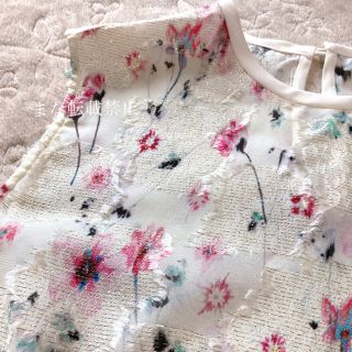mame - Mame Kurogouchi 桜 ジャガード トップスの通販 by yuzu's