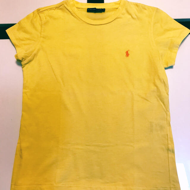 Ralph Lauren(ラルフローレン)のラルフローレン Tシャツ イエロー Mサイズ レディースのトップス(Tシャツ(半袖/袖なし))の商品写真