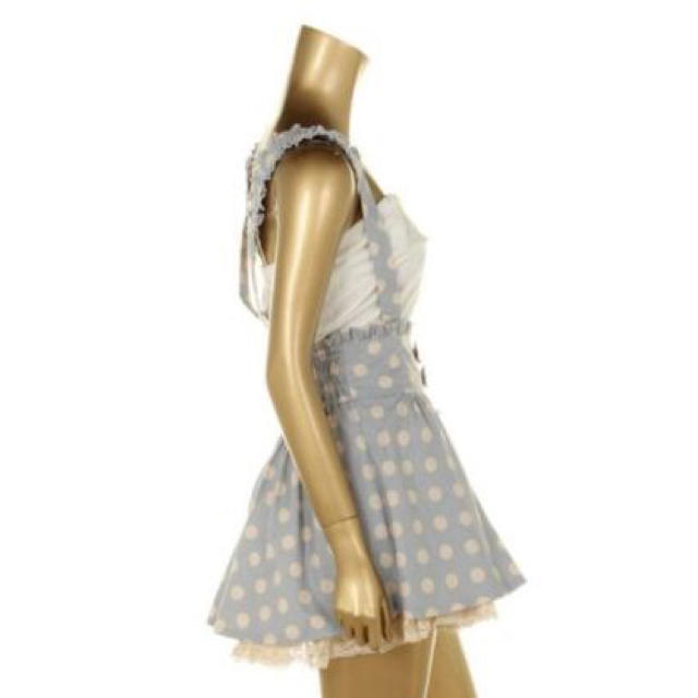 LIZ LISA(リズリサ)のリズリサミニサロペットスカート レディースのスカート(ミニスカート)の商品写真