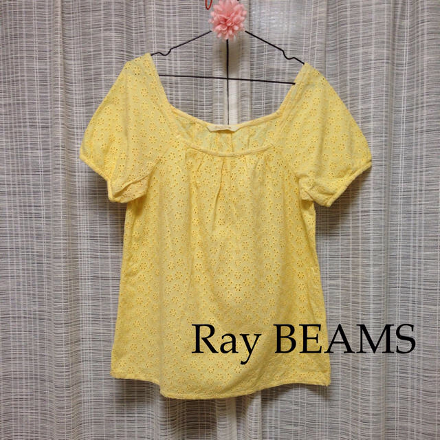 BEAMS(ビームス)のレイビームス イエロートップス❤️ レディースのトップス(カットソー(半袖/袖なし))の商品写真