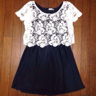 アパートバイローリーズ(apart by lowrys)の♡美品♡レースショートトップス♡(カットソー(半袖/袖なし))