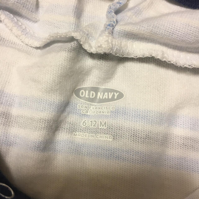 Old Navy(オールドネイビー)のOld Navy ロンパース フード付き 6〜12M キッズ/ベビー/マタニティのベビー服(~85cm)(ロンパース)の商品写真