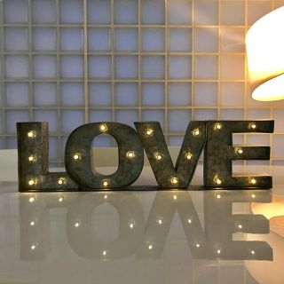 ザラホーム(ZARA HOME)のjuntan様専用ページ【新品】LOVE LEDライト◡̈❤︎ (フロアスタンド)