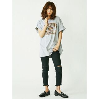 アングリッド(Ungrid)のJAMESTOWNプリントビックtee(Tシャツ(半袖/袖なし))