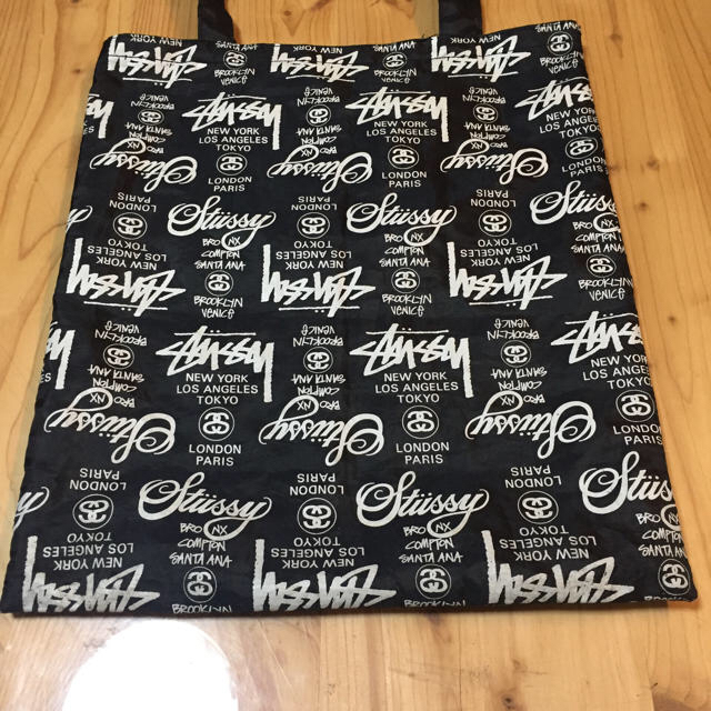 STUSSY(ステューシー)のステューシー ノベルティ ナイロンミニトートバック  レディースのバッグ(エコバッグ)の商品写真