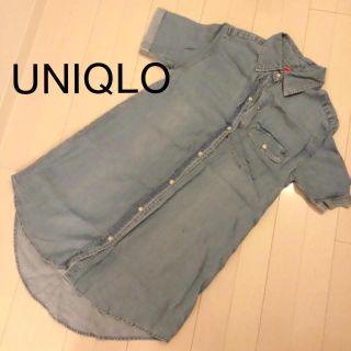 ユニクロ(UNIQLO)のlongデニムシャツ(Gジャン/デニムジャケット)