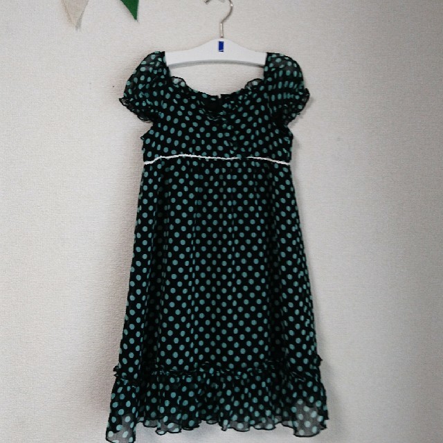 OLLINKARI(オリンカリ)のOLLINKARI☆ドットワンピース キッズ/ベビー/マタニティのキッズ服女の子用(90cm~)(ワンピース)の商品写真