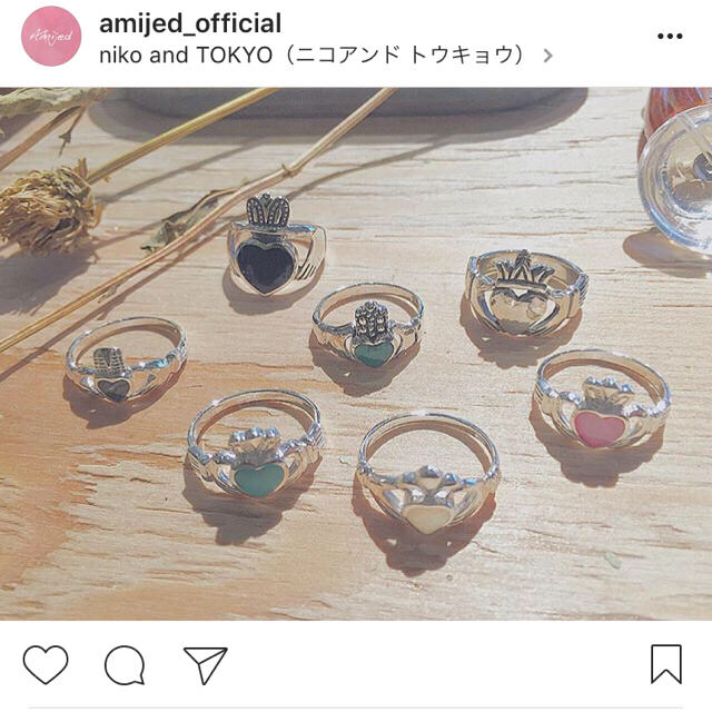 amijed リング💍 レディースのアクセサリー(リング(指輪))の商品写真