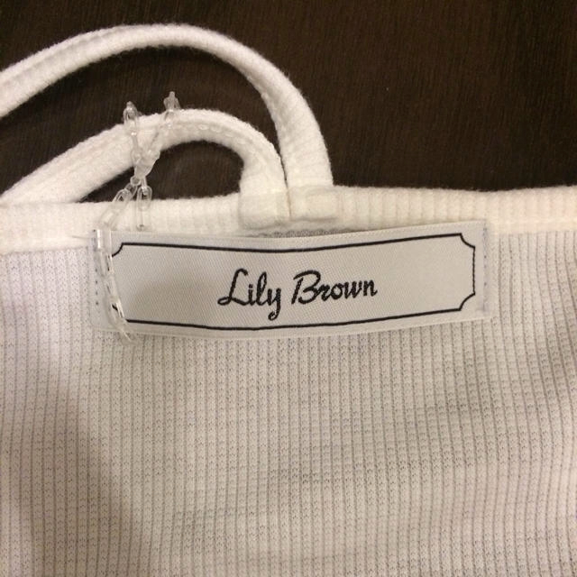 Lily Brown(リリーブラウン)のリリーブラウン チュールキャミソール レディースのトップス(キャミソール)の商品写真
