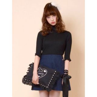 ケイティー(Katie)の本日限定 新品 Katie アンダープリティーズ 5部袖 黒(カットソー(長袖/七分))