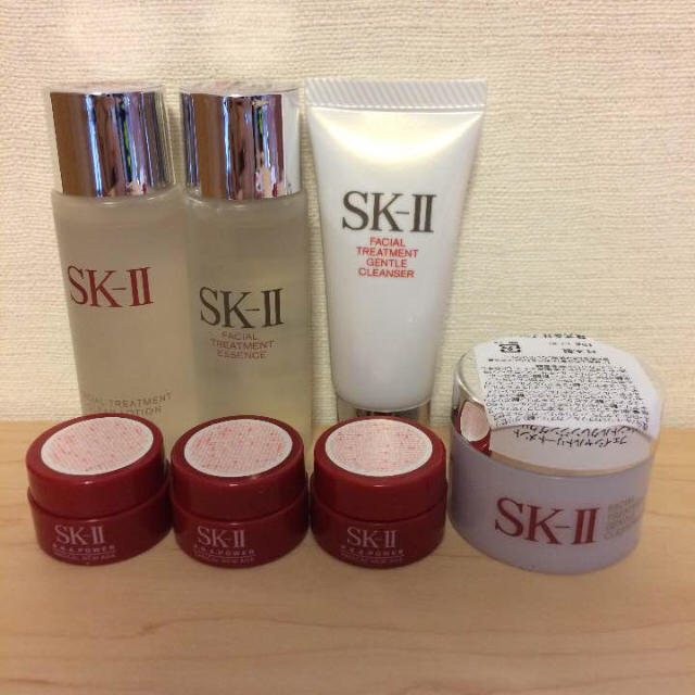 SK-II♡洗顔・拭き取り化粧水・化粧水・乳液♡人気のセット