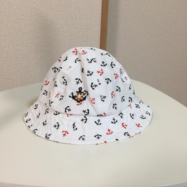 西松屋(ニシマツヤ)のベビー 帽子2点セット キッズ/ベビー/マタニティのこども用ファッション小物(帽子)の商品写真
