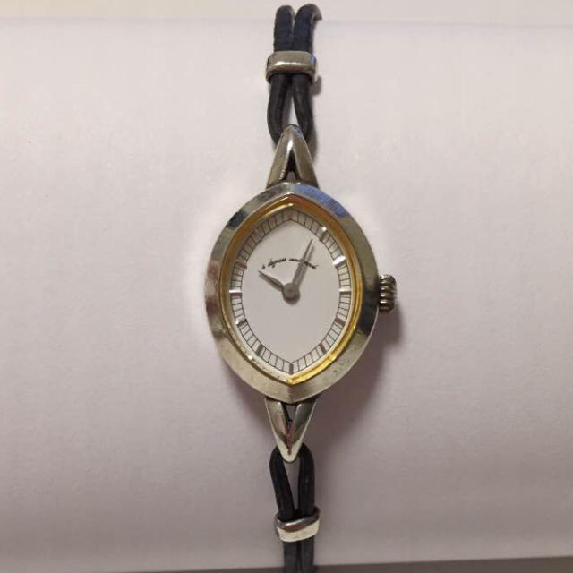 4℃(ヨンドシー)の4℃ シルバー925 4万円 レザーベルト 上品腕時計♡ レディースのファッション小物(腕時計)の商品写真