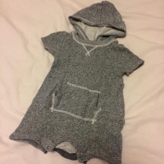 ベビーギャップ(babyGAP)のよんふぁ☺︎さま専用⭐︎スウェット地ロンパース✳︎難あり(ロンパース)