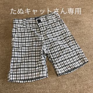 ベビーギャップ(babyGAP)の★美品★ babygap チェックハーフパンツ 3T(パンツ/スパッツ)