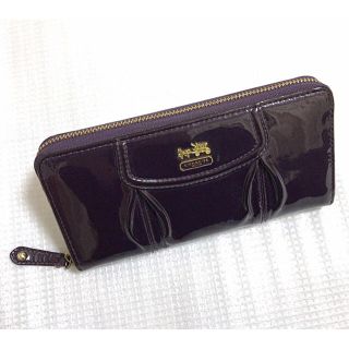 コーチ(COACH)のCOACHアウトレット長財布☆中古(長財布)