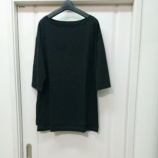 ユニクロ(UNIQLO)のユニクロ グレーカットソー(カットソー(長袖/七分))