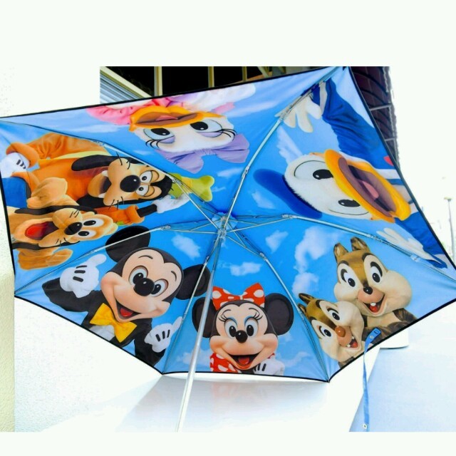 Disney - 新品未使用♡ディズニーリゾート♡実写♡晴雨兼用傘♡折りたたみ傘♡の通販 by ♡みにみに♡｜ディズニーならラクマ