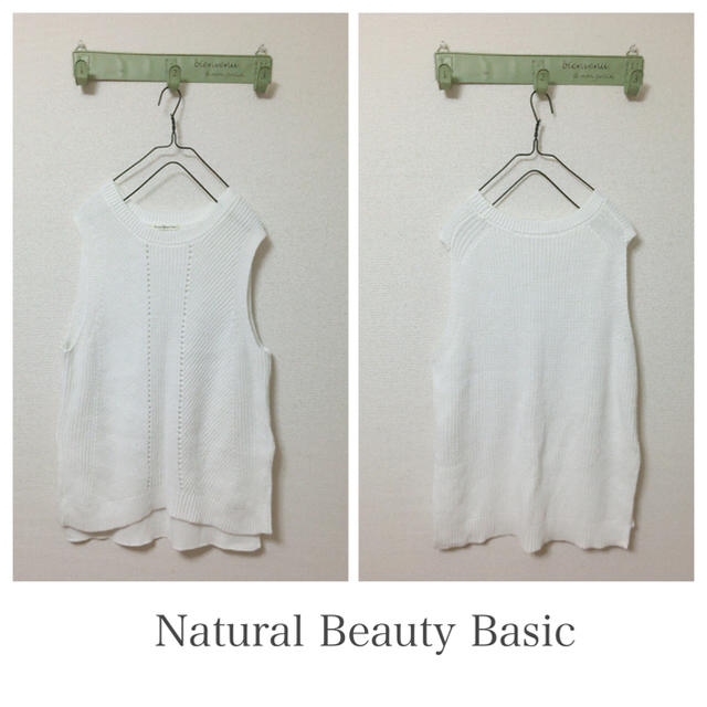 NATURAL BEAUTY BASIC(ナチュラルビューティーベーシック)のNBB／ノースリーブニット ザラ アーバンリサーチ ミスティック カスタネ ルカ レディースのトップス(ニット/セーター)の商品写真