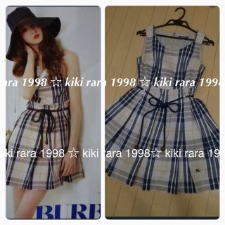 BURBERRY(ミニワンピース)のフリマアイテム一覧 BURBERRY(ミニワンピース)のフリマアイテム一覧