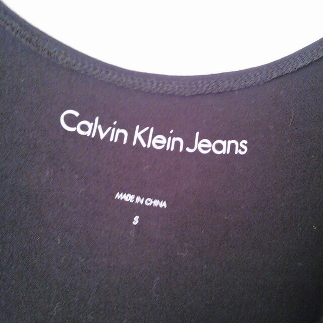 Calvin Klein(カルバンクライン)のワンピ♡送料無料 レディースのワンピース(ひざ丈ワンピース)の商品写真