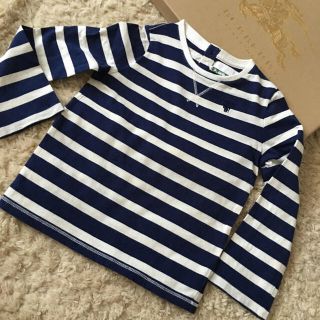 バーバリー(BURBERRY)のバーバリーチルドレン♡3ＹボーダーロンT(Tシャツ/カットソー)