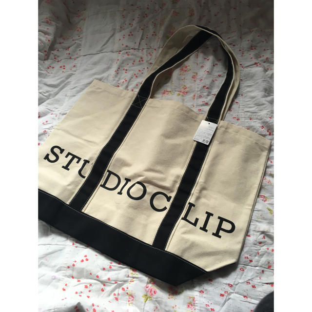 STUDIO CLIP(スタディオクリップ)の【studio CLIP】ノベルティトートバック レディースのバッグ(トートバッグ)の商品写真