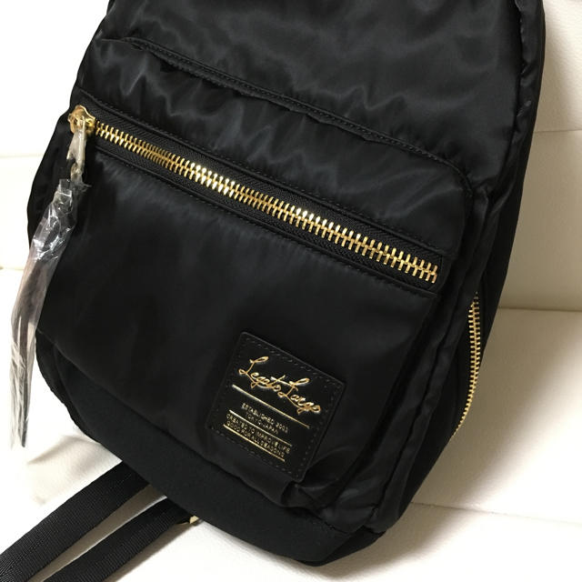 URBAN RESEARCH(アーバンリサーチ)のレガートラルゴリュック 黒 ブラック レディースのバッグ(リュック/バックパック)の商品写真