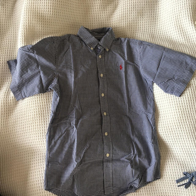 POLO RALPH LAUREN(ポロラルフローレン)のラルフローレン/ギンガムチェックシャツ レディースのトップス(シャツ/ブラウス(半袖/袖なし))の商品写真