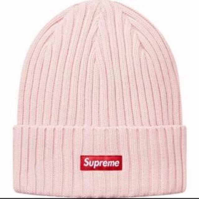 Supreme(シュプリーム)のSUPREME Overdyed Ribbed Beanie ビーニー ピンク レディースの帽子(ニット帽/ビーニー)の商品写真