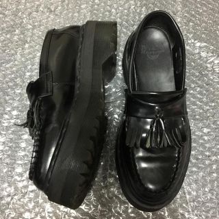 ドクターマーチン(Dr.Martens)の最終値下 厚底 ドクターマーチン タッセルローファー UK4 ブラック 23cm(ローファー/革靴)