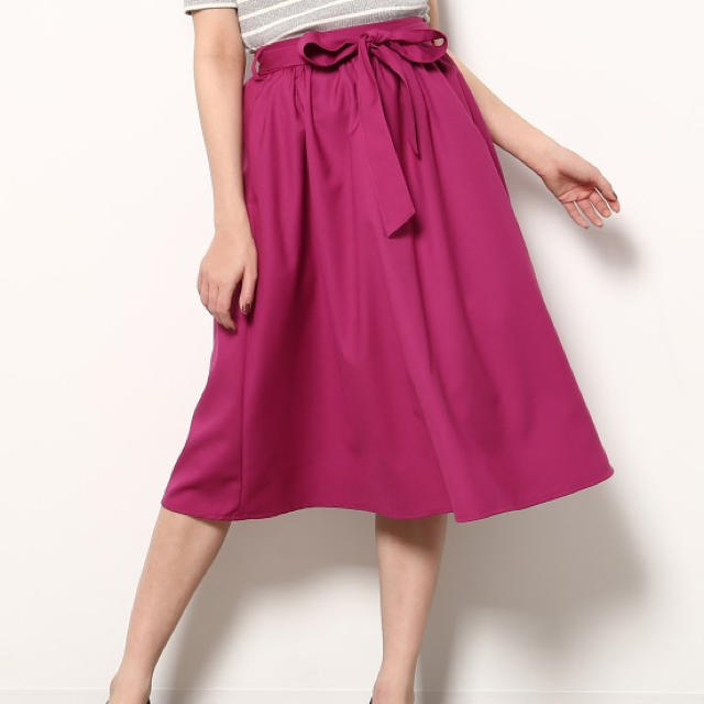 ViS(ヴィス)のViS♡ミディ丈フレアスカート レディースのスカート(ひざ丈スカート)の商品写真