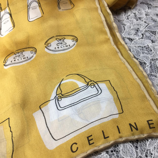 celine(セリーヌ)のCELINE❤️ポケットチーフ❤️ レディースのファッション小物(バンダナ/スカーフ)の商品写真