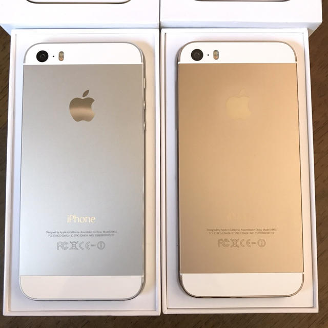 iPhone5s au 16GB シルバー、ゴールド  未使用並みの超美品