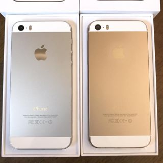 アップル(Apple)のiPhone5s au 16GB シルバー、ゴールド 中古 未使用並みの超美品(スマートフォン本体)