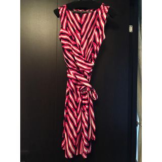 ダイアンフォンファステンバーグ(DIANE von FURSTENBERG)のDIANE von FURSTENBERG ラップワンピ サイズ0(ひざ丈ワンピース)