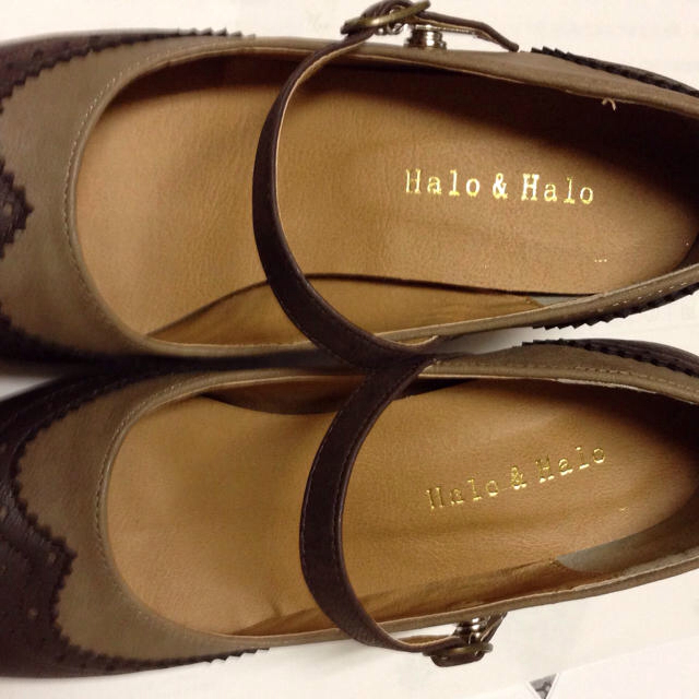 バイカラーストラップパンプス* レディースの靴/シューズ(ハイヒール/パンプス)の商品写真