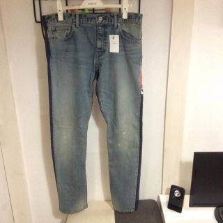 アンダーカバー(UNDERCOVER)の【新品】アンダーカバー スウェット切替デニムパンツ underman期 ジーンズ(デニム/ジーンズ)