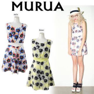 ムルーア(MURUA)のMURUA♡ワンピ(ひざ丈ワンピース)