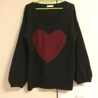 イーハイフンワールドギャラリー(E hyphen world gallery)のイーハイフンハートニット(ニット/セーター)