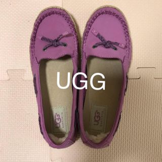 アグ(UGG)の値下げ 新品アグ ピンクフラットシューズ(ハイヒール/パンプス)